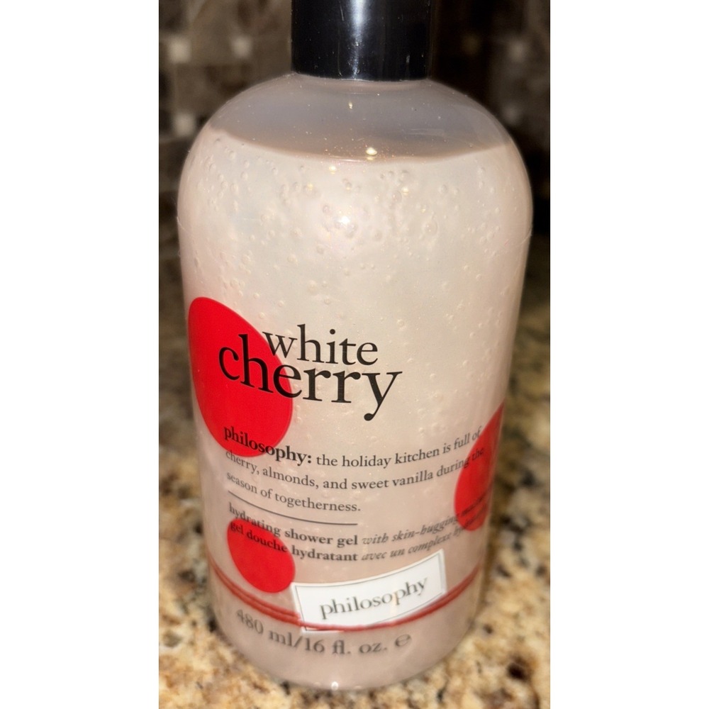 Philosophy White Cherry Hydrating Shower Gel 16 fl oz‎  NEW